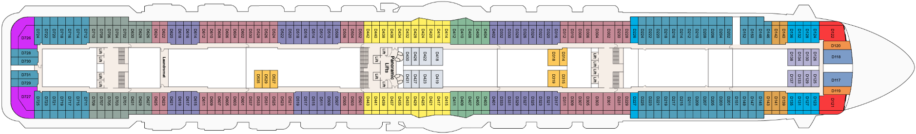 Princess Cruises Enchanted Princess Deck 9 - Dolphin.png
